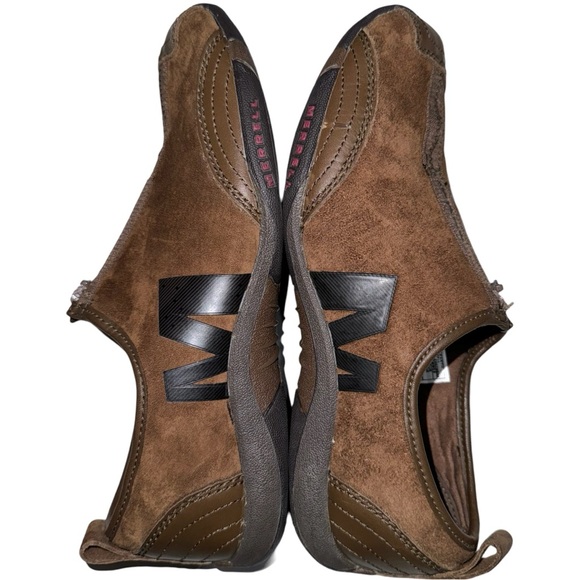 MERRELL Walking Shoes Women's Size 8.5 Arabesque Dark Earth Brown Leather - Picture 9 of 10